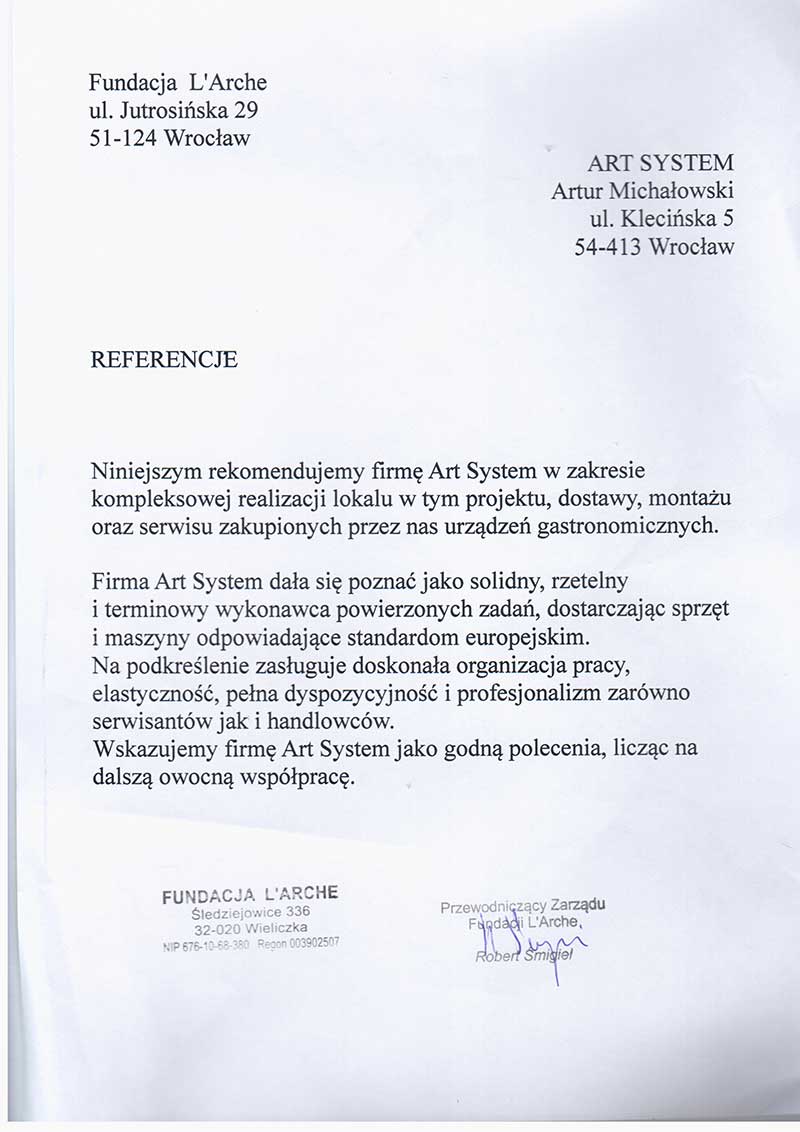 Referencje Setka