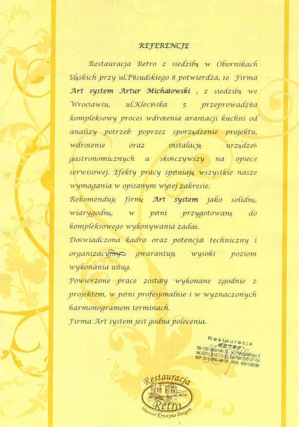 Restauracja Retro